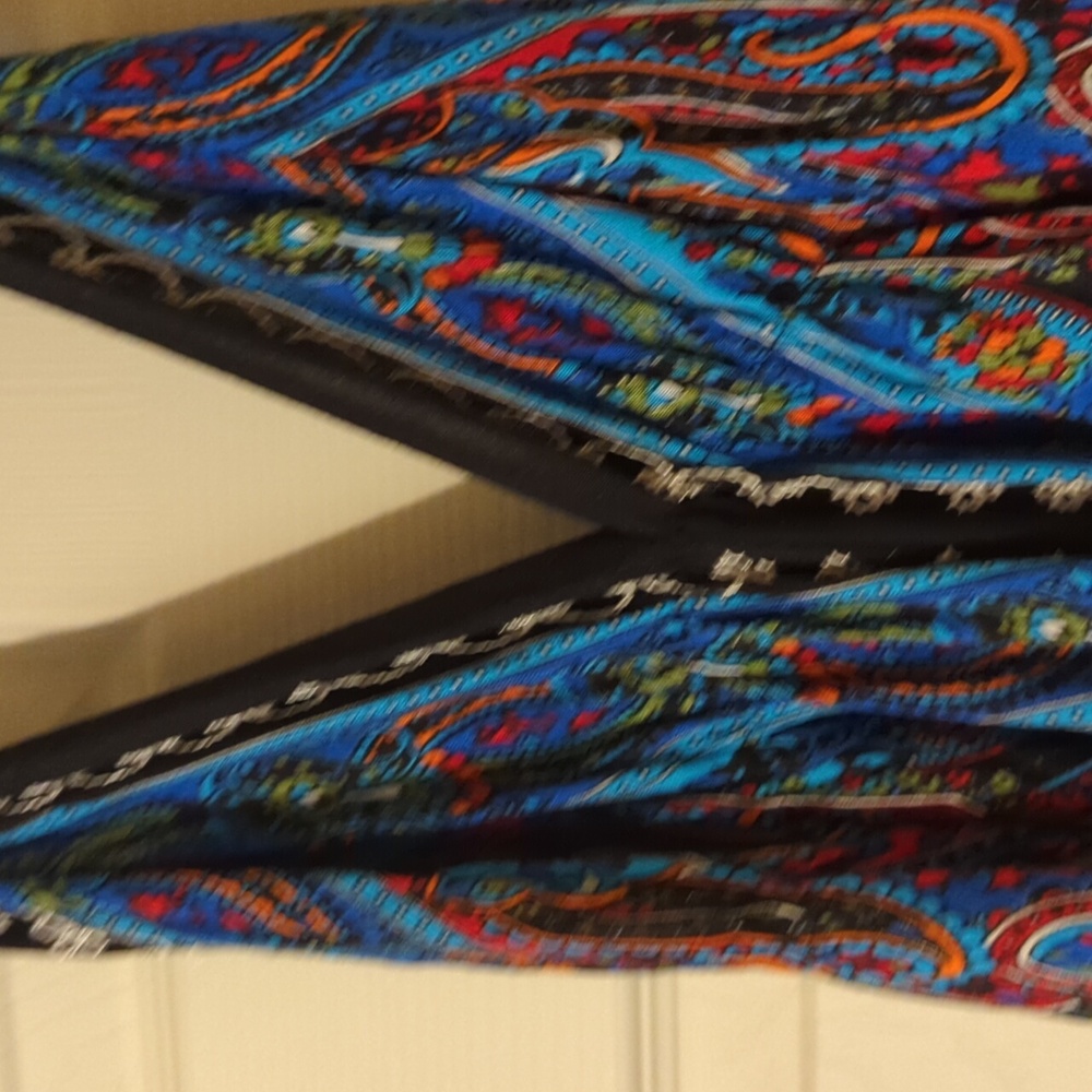 Paisley Scarf Halter Dress - Picture 2 of 4